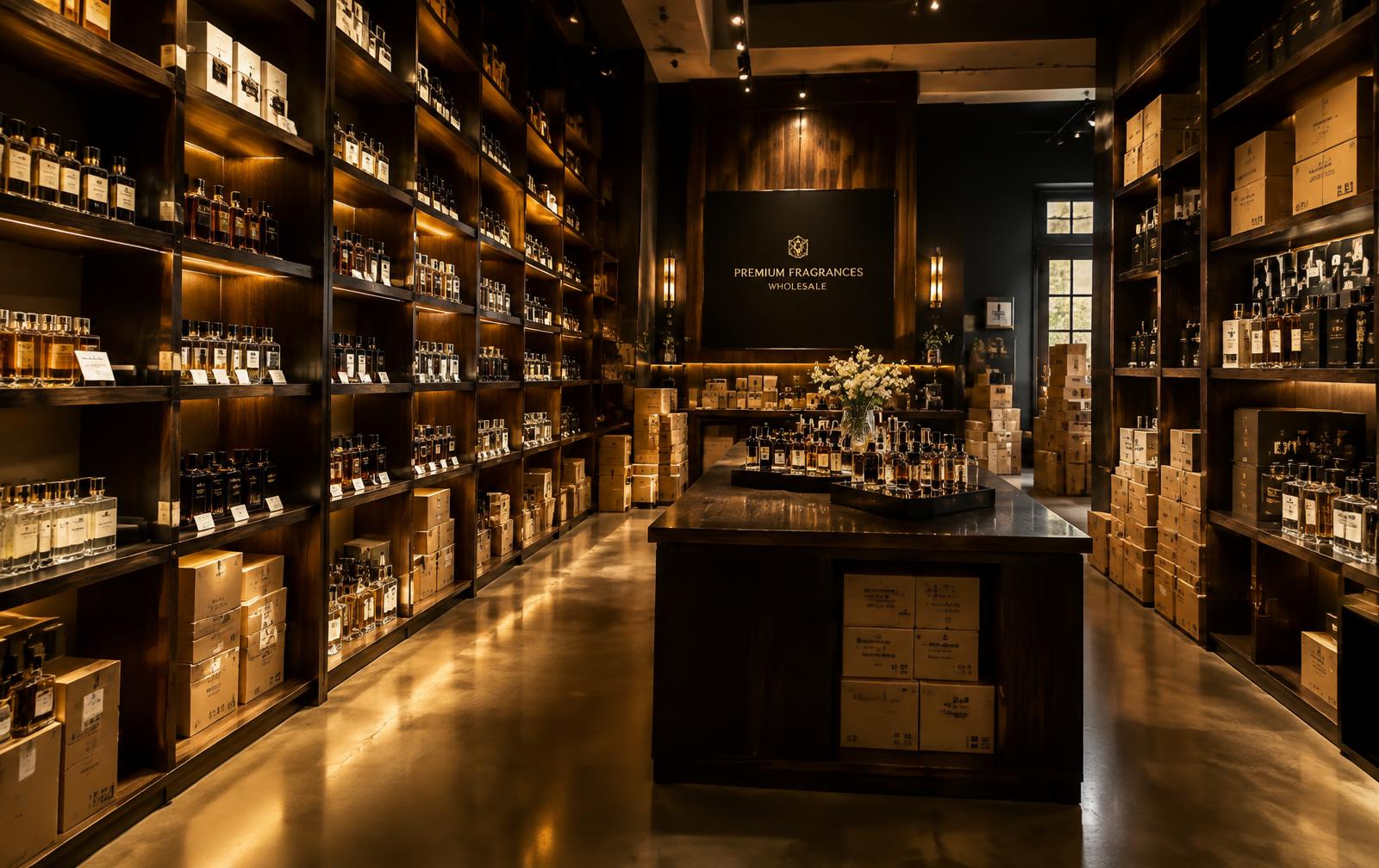 Oudora wholesale fragrance showroom